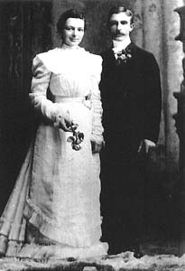 Hattie & Charles Sothmann wedding 1900
